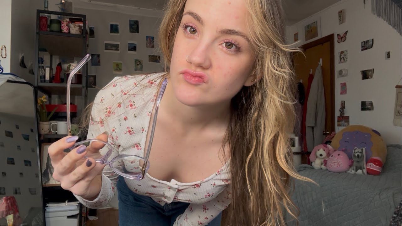 ASMR Personal Attention Low Energy grwm (i do your makeup & tell u it will be okay) 