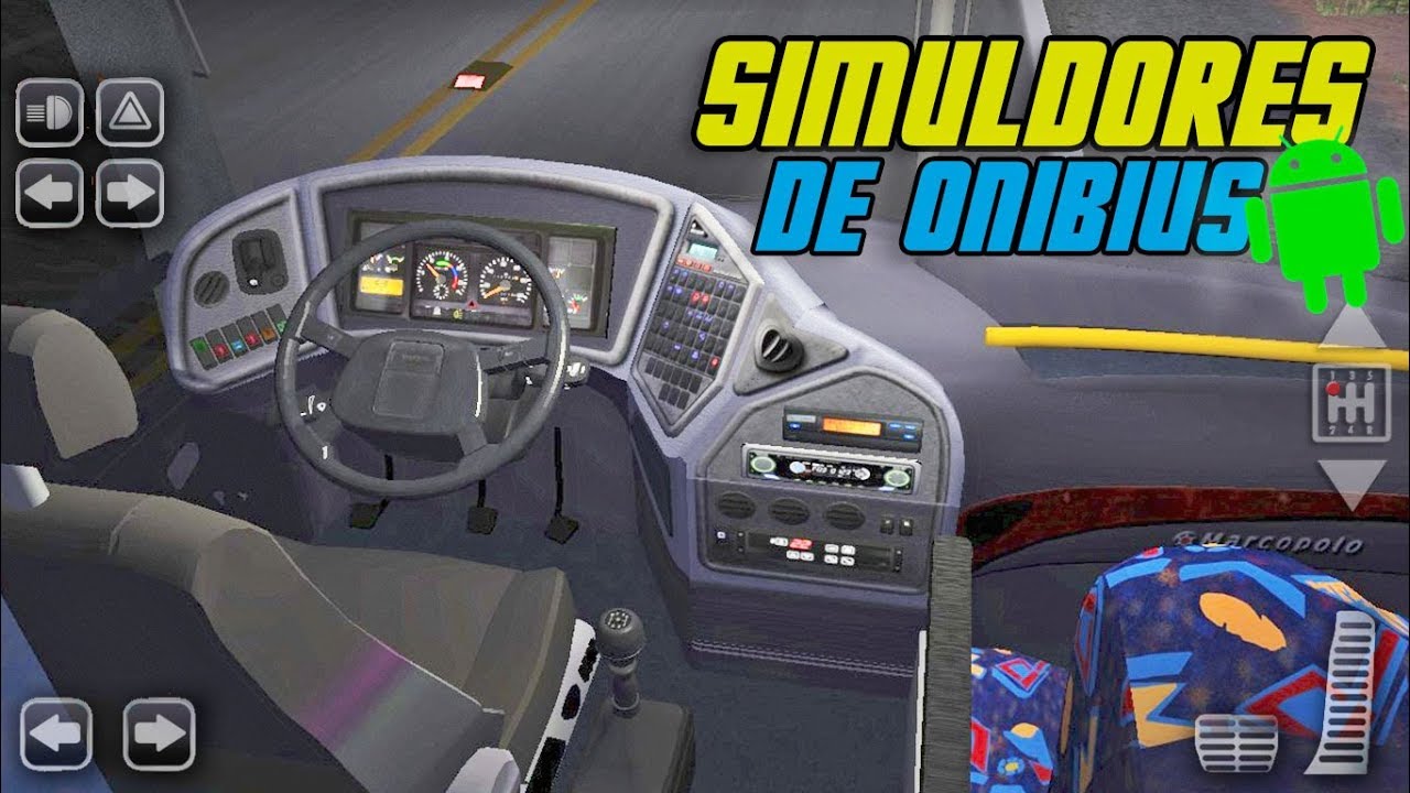 TOP 5 MELHORES JOGOS DE ÔNIBUS PARA ANDROID 2019!!