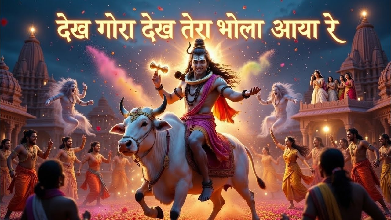 Bhole Nath Wedding Entry 🔱 Dekh Gora Dekh Tera Bhola Aaya Re | DJ Bhakti Remix Song