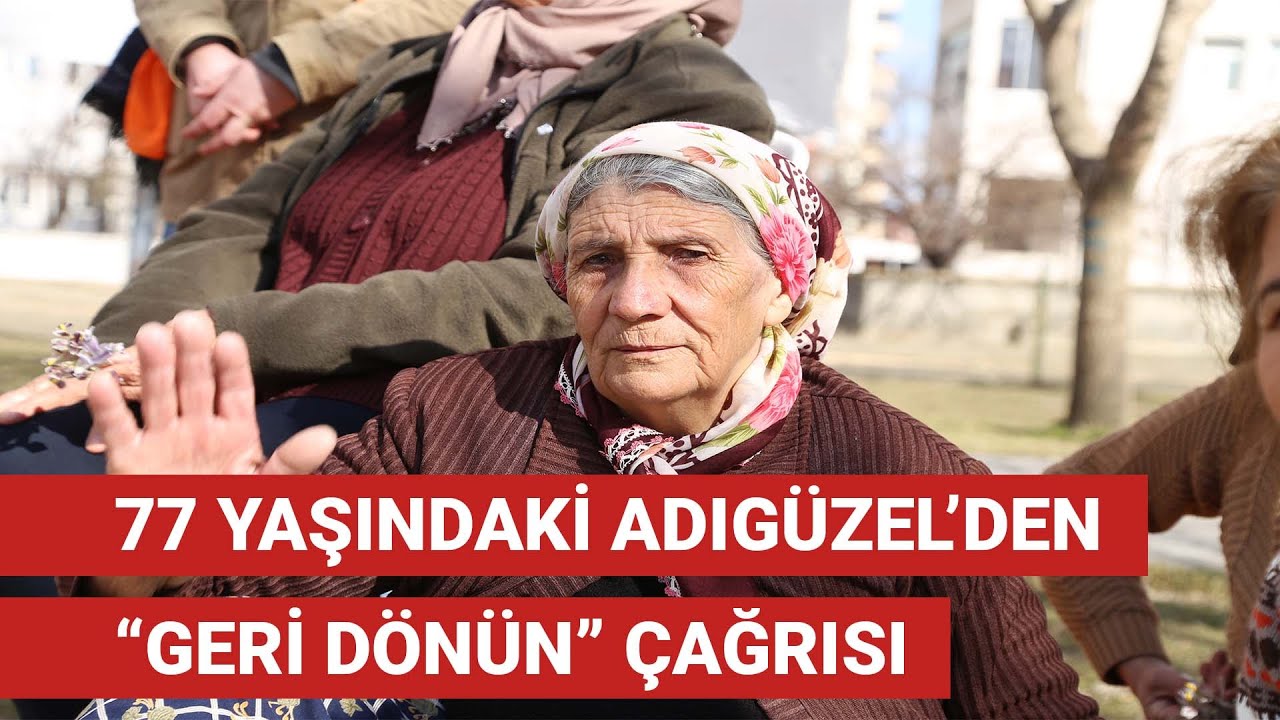 77 yaşındaki Adıgüzel’den depremzedelere ‘geri dönün’ çağrısı