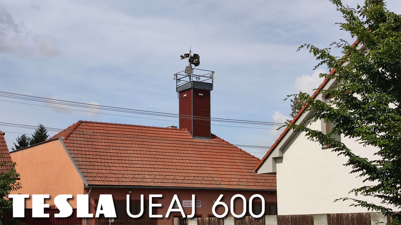 Zkouška sirén | TESLA UEAJ - Citov | 02.08.2023 | UEAJ 1. generace + DLOUHÉ OHLÁŠENÍ |