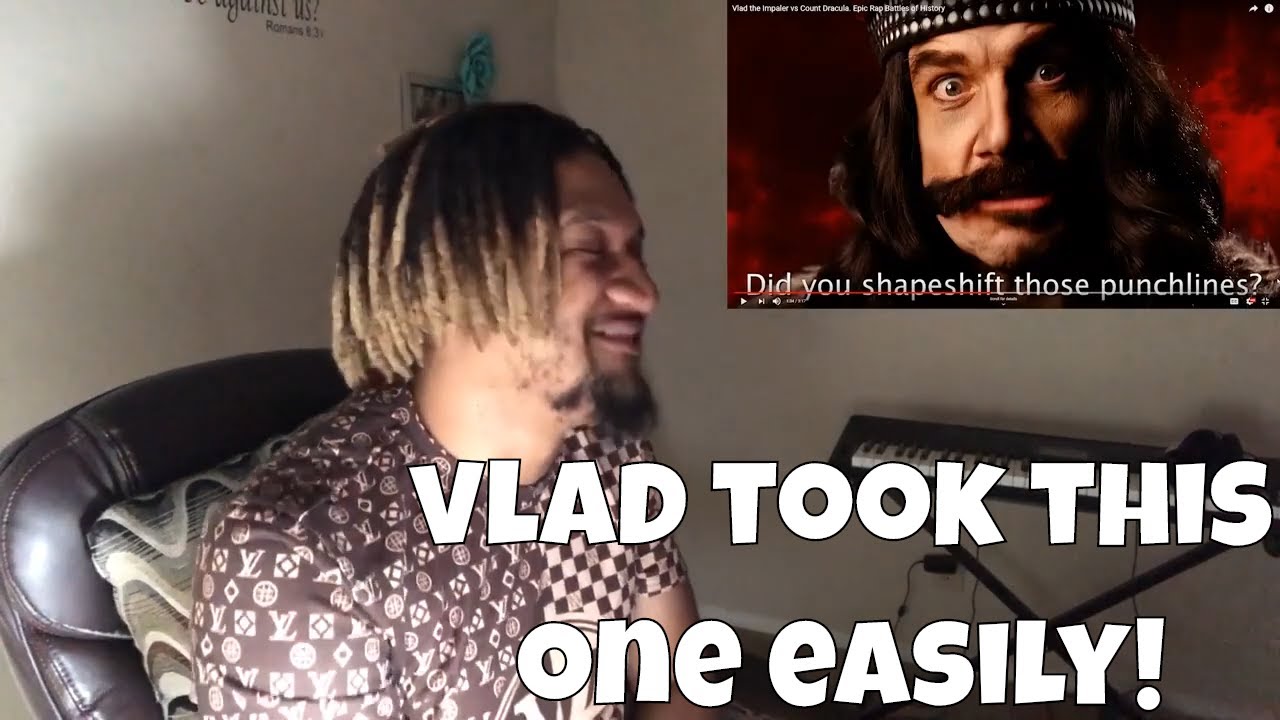 (Reaction) Vlad the Impaler vs Count Dracula. Epic Rap Battles of History
