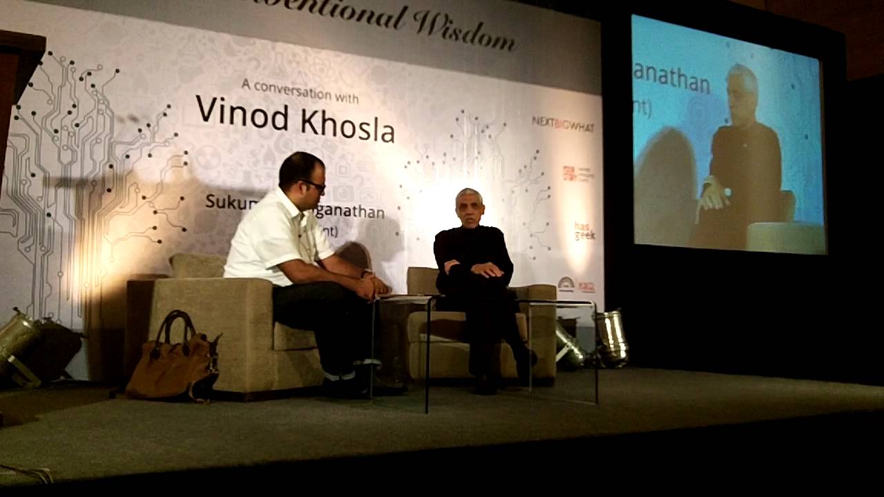 14 of 14   Sukumar Ranganathan, Editor, Mint, in conversation with Vinod Khosla
