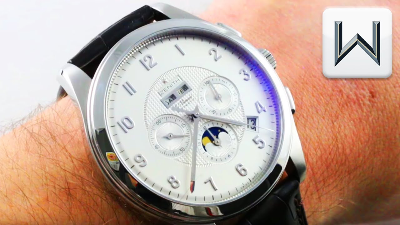 Zenith El Primero Grande Class Triple Calendar Moonphase XXT  03.0520.4100/02.C492 Watch Review