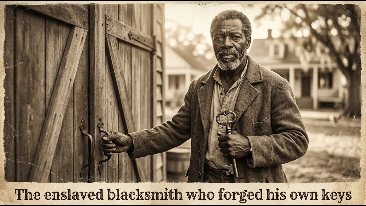 The Enslaved Blacksmith Who Forged His Own Keys to Break the Plantation’s Chains