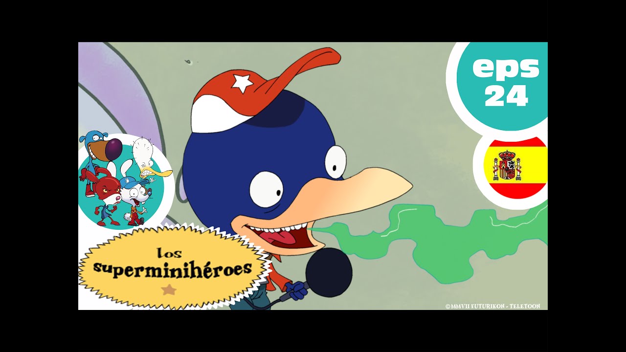 LOS SUPERMINIHEROES CASTELLANO - EP24 - Superstringbean