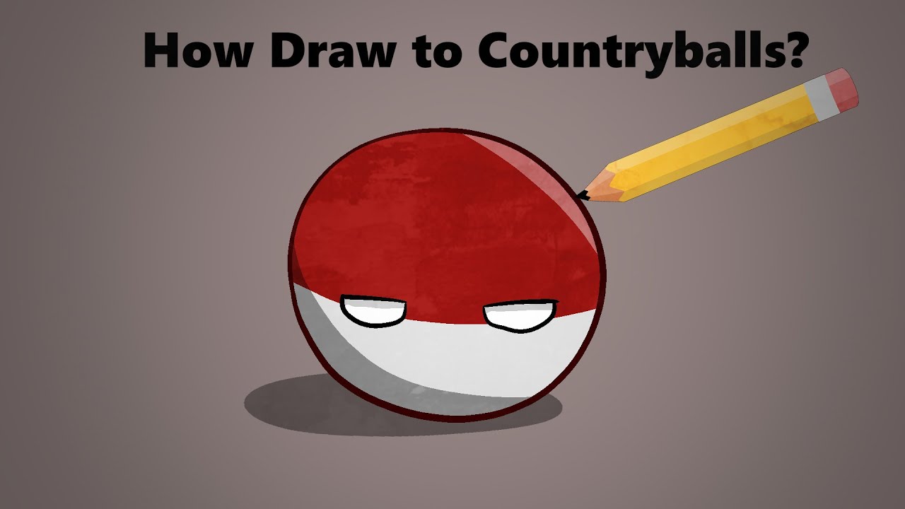 Tutorial | How to draw Countryballs? | (Part 1: Ball)