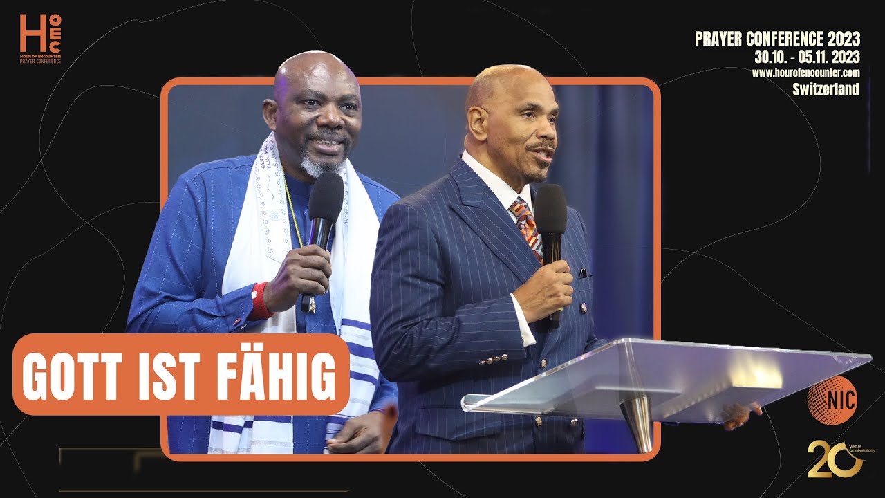 Tag/Day 2 | Zeit der Begegnung | Hour of Encounter Conference | George Bloomer & John Sagoe