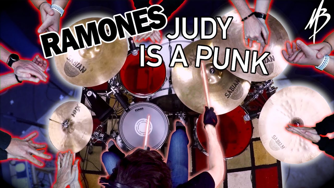 RAMONES - Judy Is a Punk - Drum Cover | MBDrums