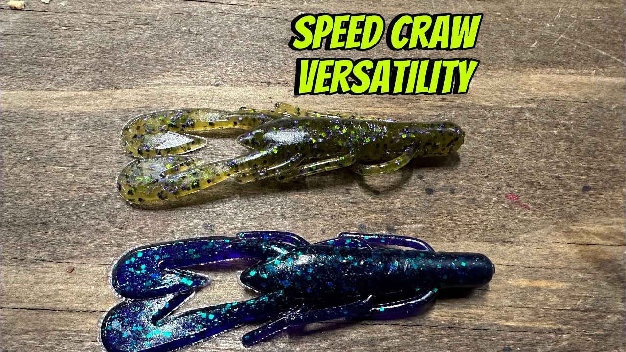 When A Speed Craw Will Outperform Any Other Soft Plastic Lure…