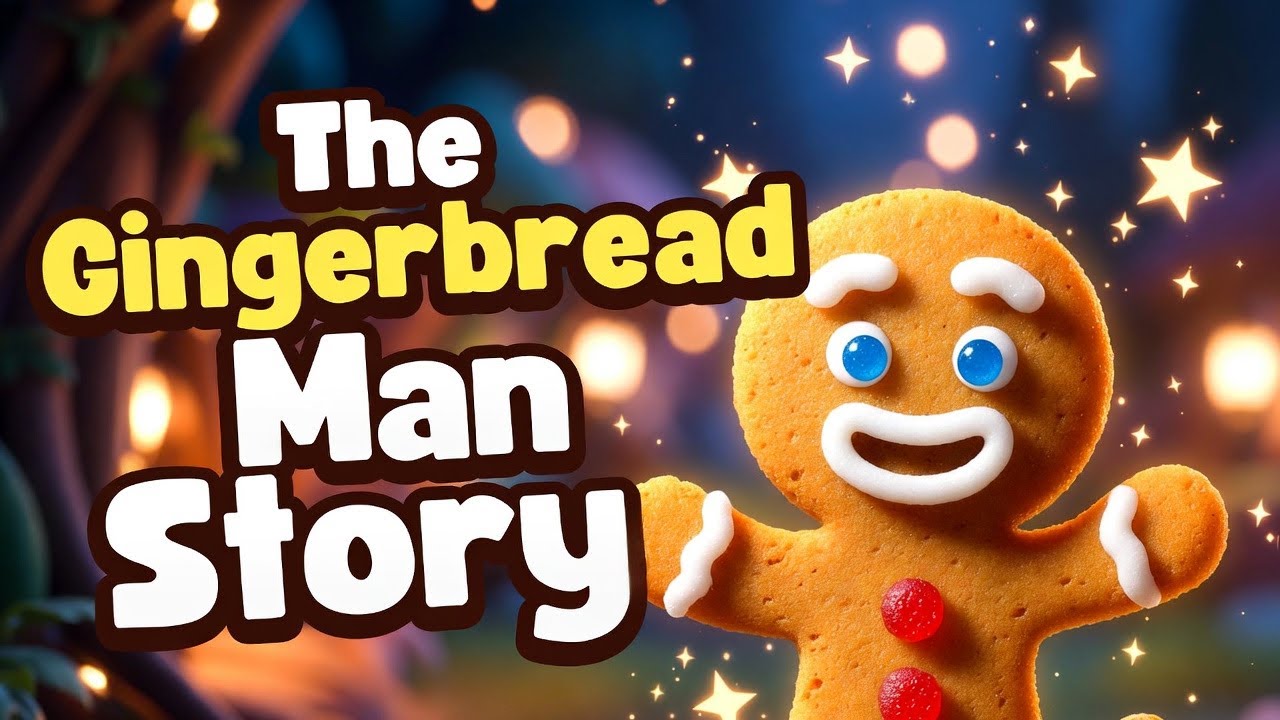 The Gingerbread Man | Classic Kids Story with a Brave Twist | Bedtime Fairytale