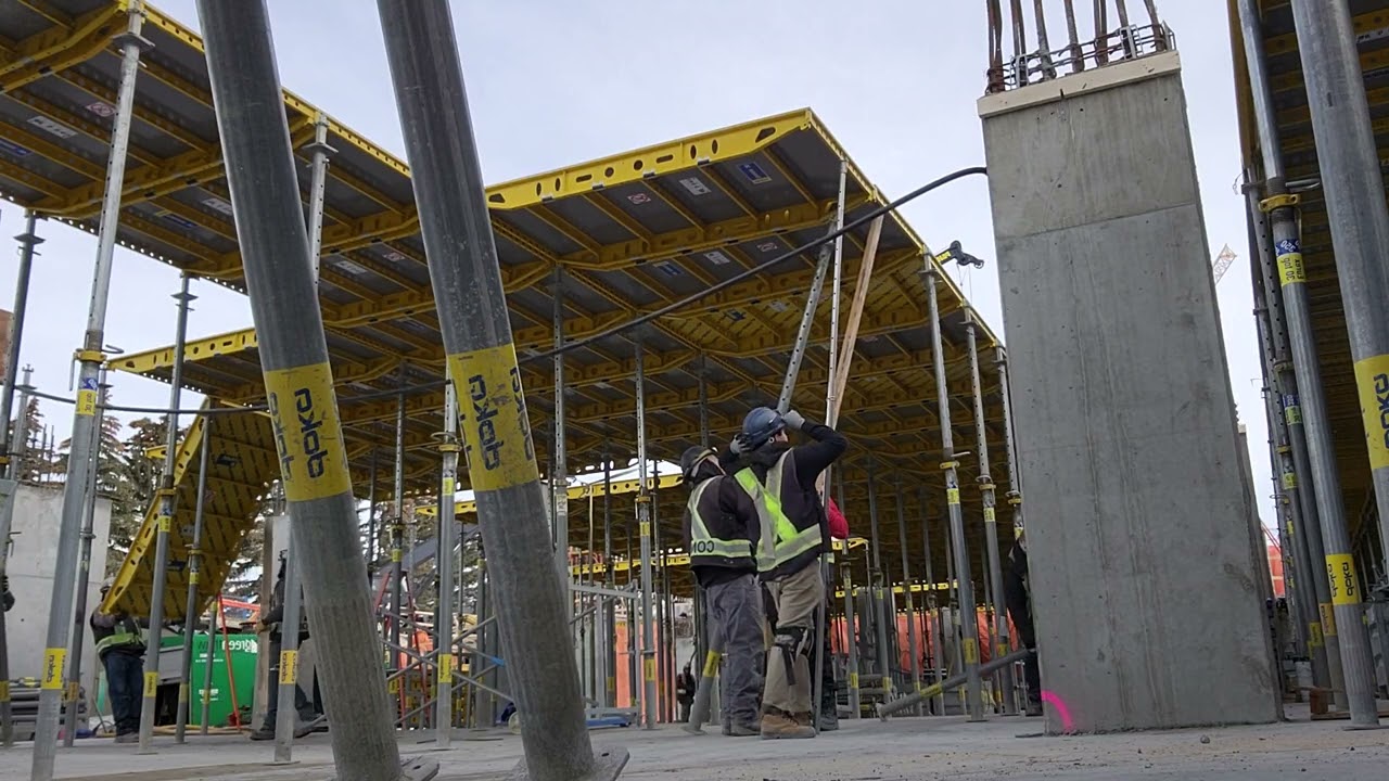 installing doka deck