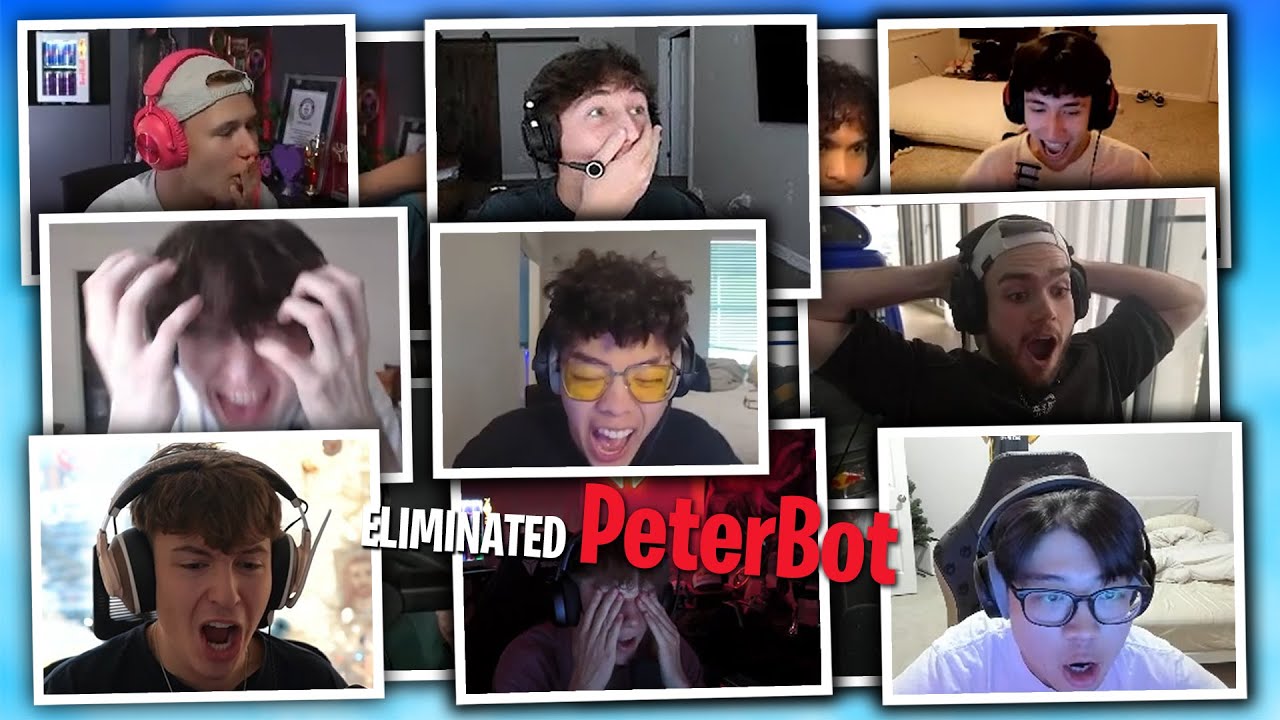 Pros Reaction to KILLING Peterbot in Fortnite