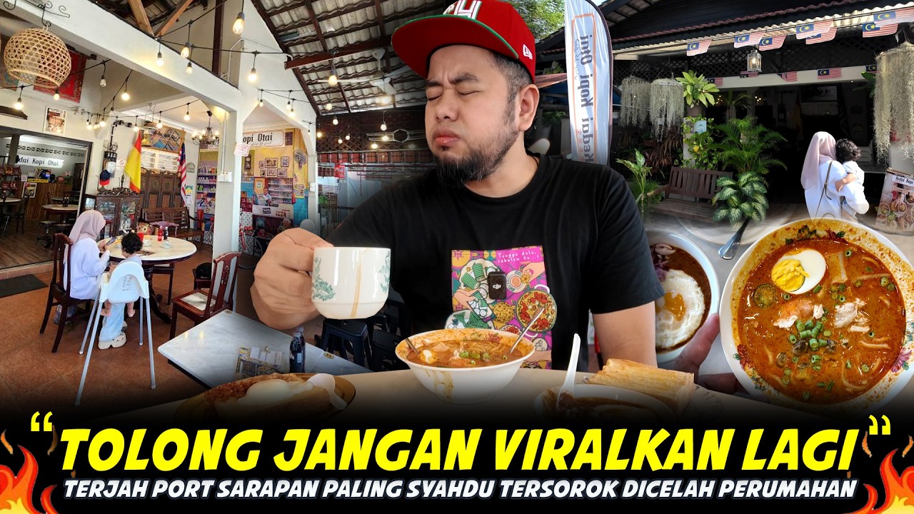 ADA SEBAB ORANG RAMAI MINTA RAHSIAKAN..Port Tersembunyi Di Perumahan..KEDAI KOPI OTAI MERU KLANG