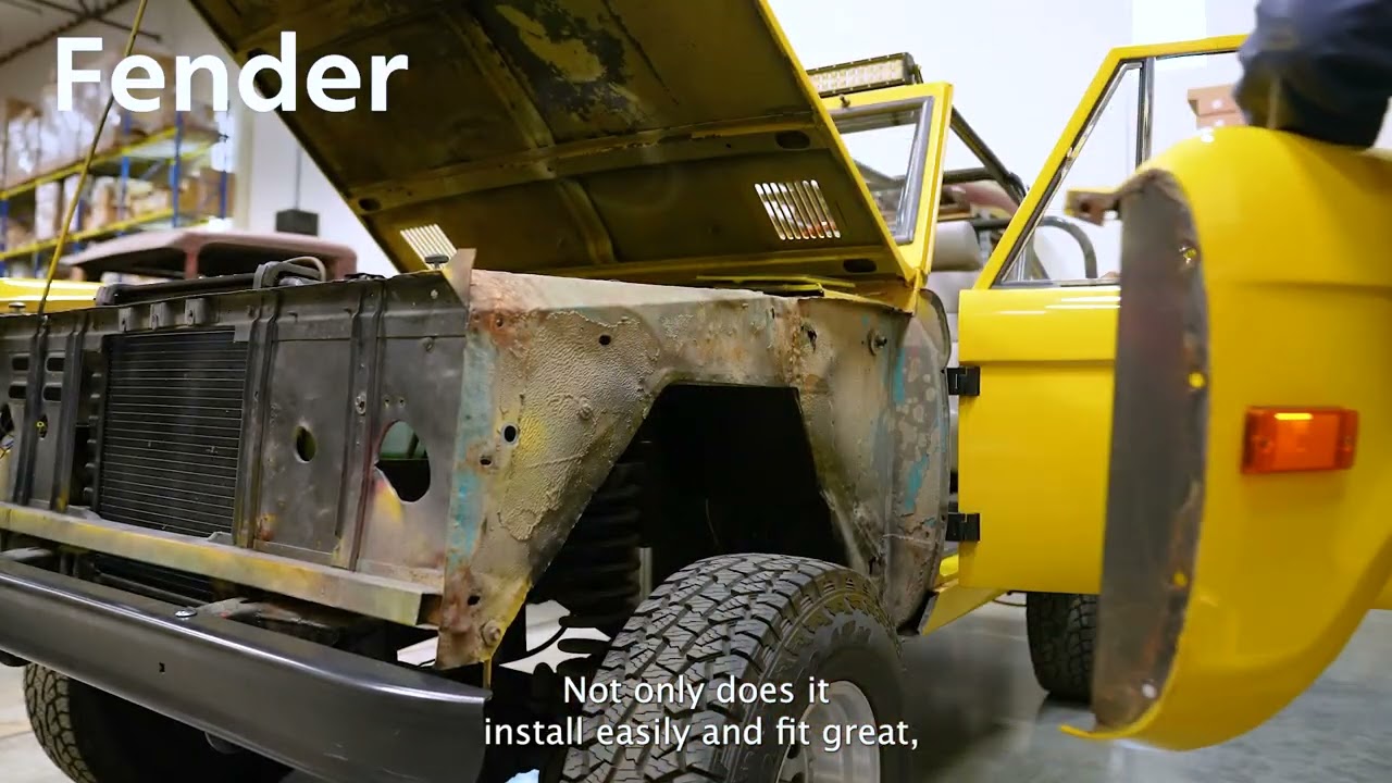 Bronco Sheet Metal & Body Panels by United Pacific