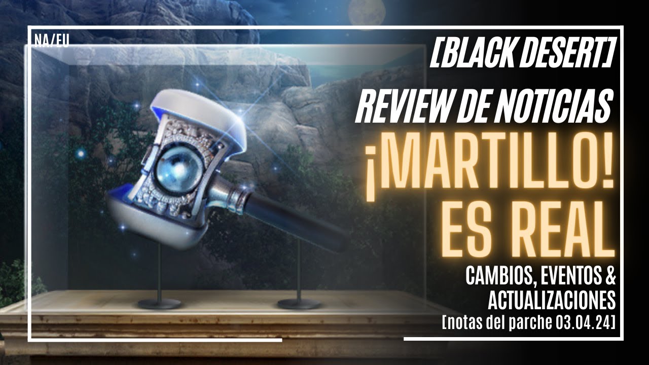 Black Desert Martillo de Joyería | Dehkia Mina de Azufre & Carracks | Review de Noticias