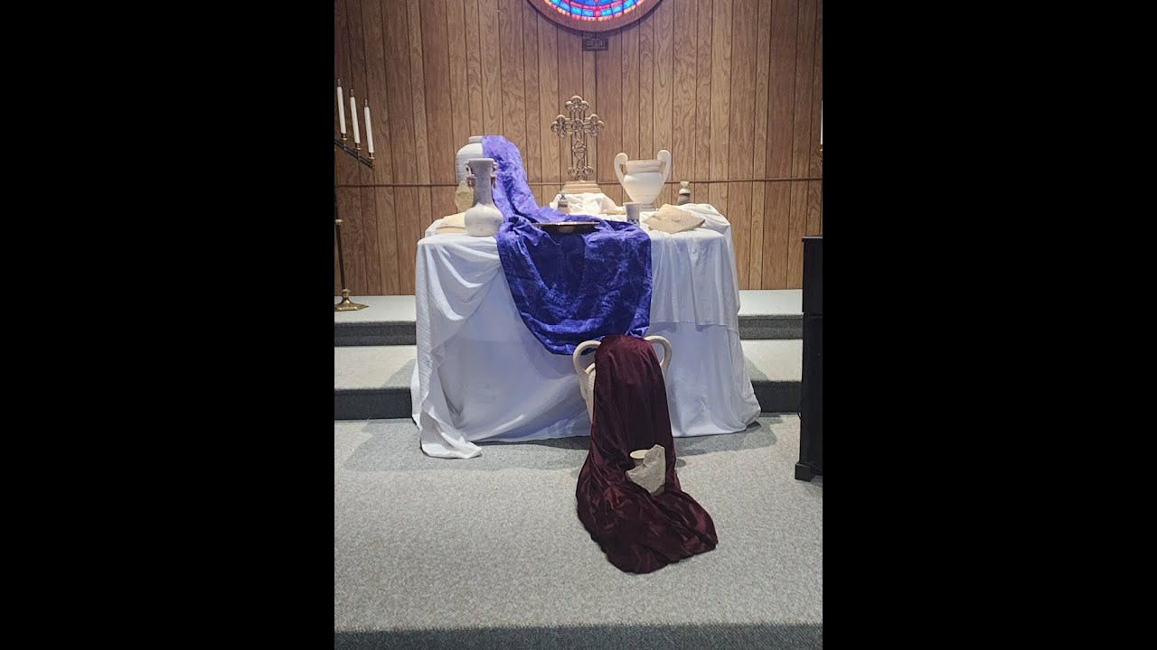 Sunday morning worship of Harbor Beach UMC on 2/8/2026.  9:15