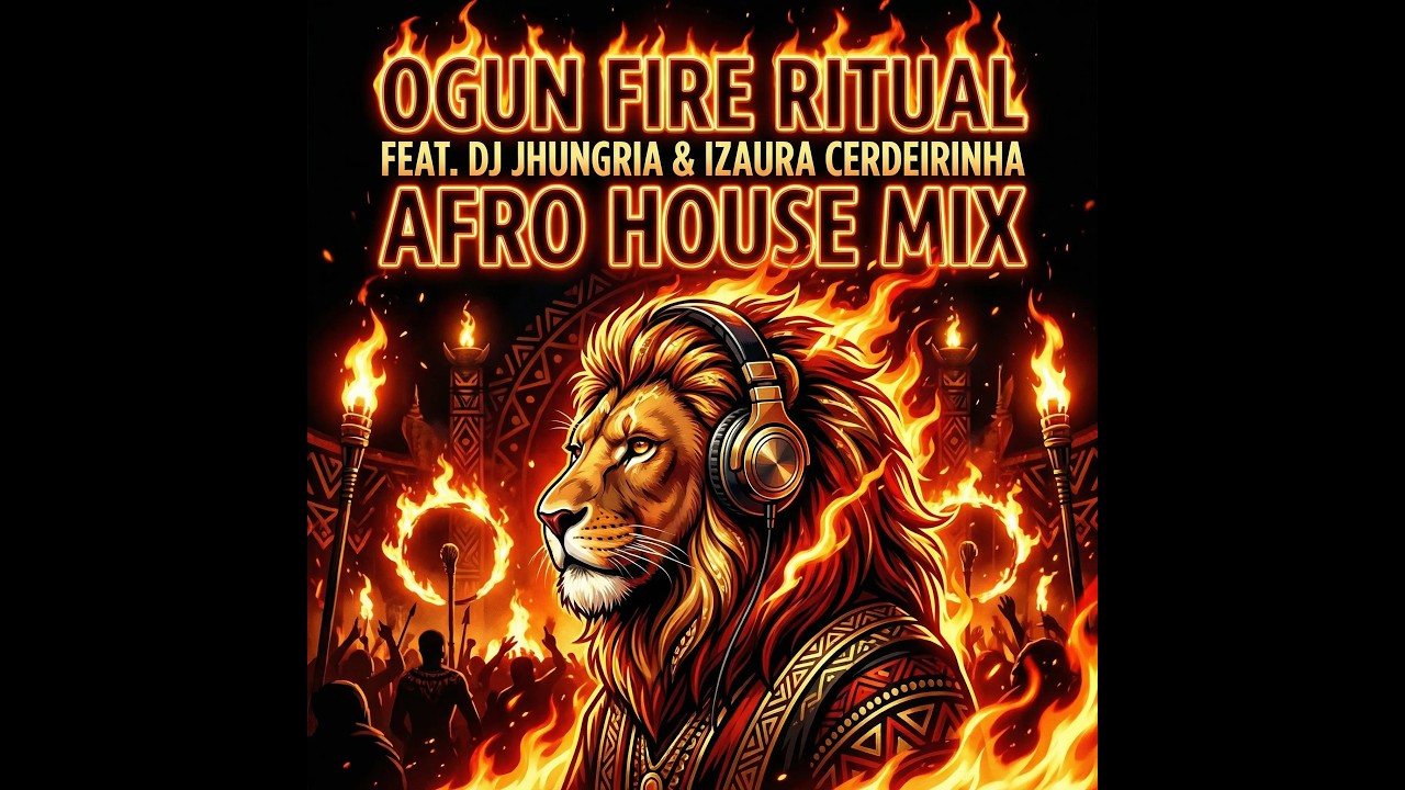 OGUN FIRE RITUAL FEAT DJ JHUNGRIA & IZAURA CERDEIRINHA AFRO HOUSE MIX