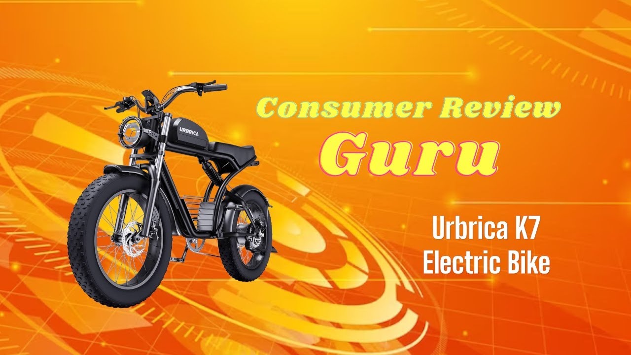 Electric Bike Review (Urbrica K7 E-Bike)