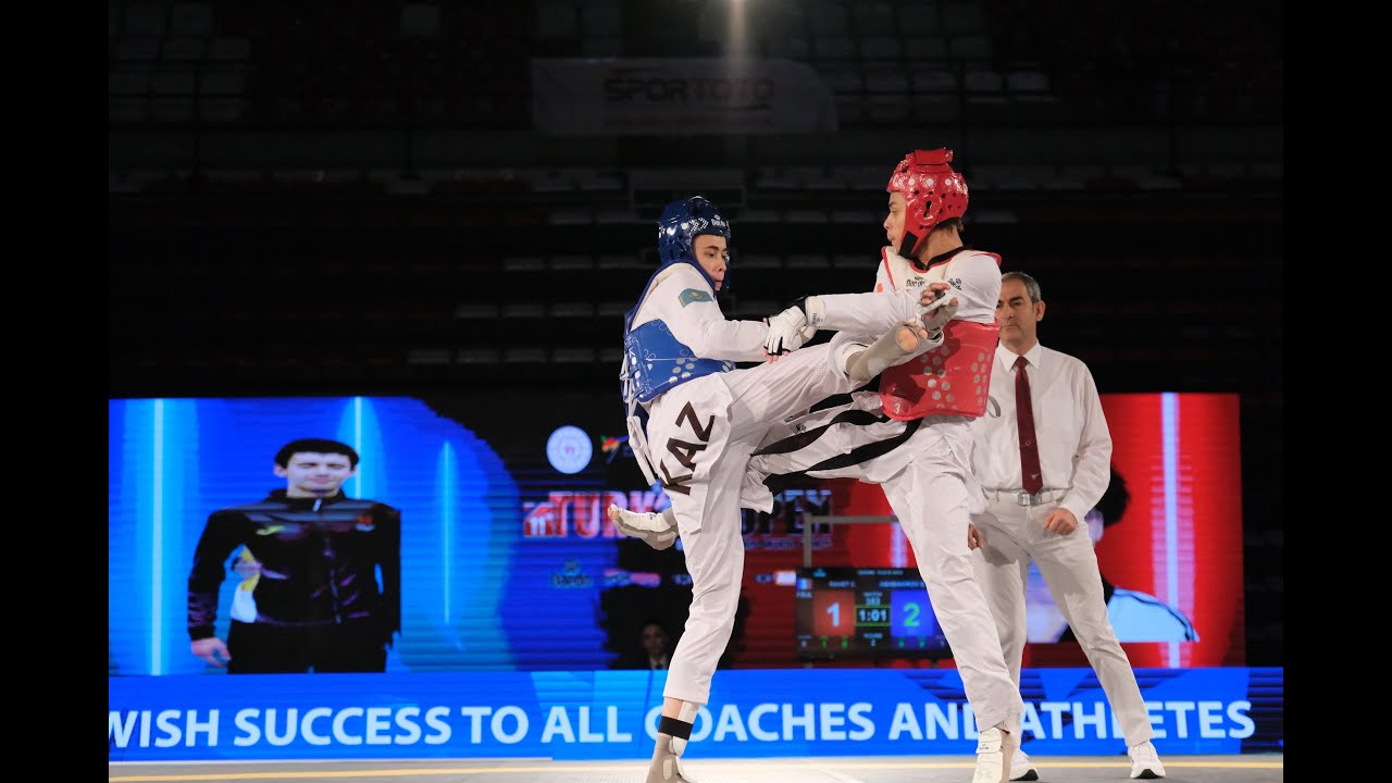 Turkish Open 2024-63Kg FİNAL Cyrian Ravet(FRA) vs Samirkhon Ababakirov(KAZ)