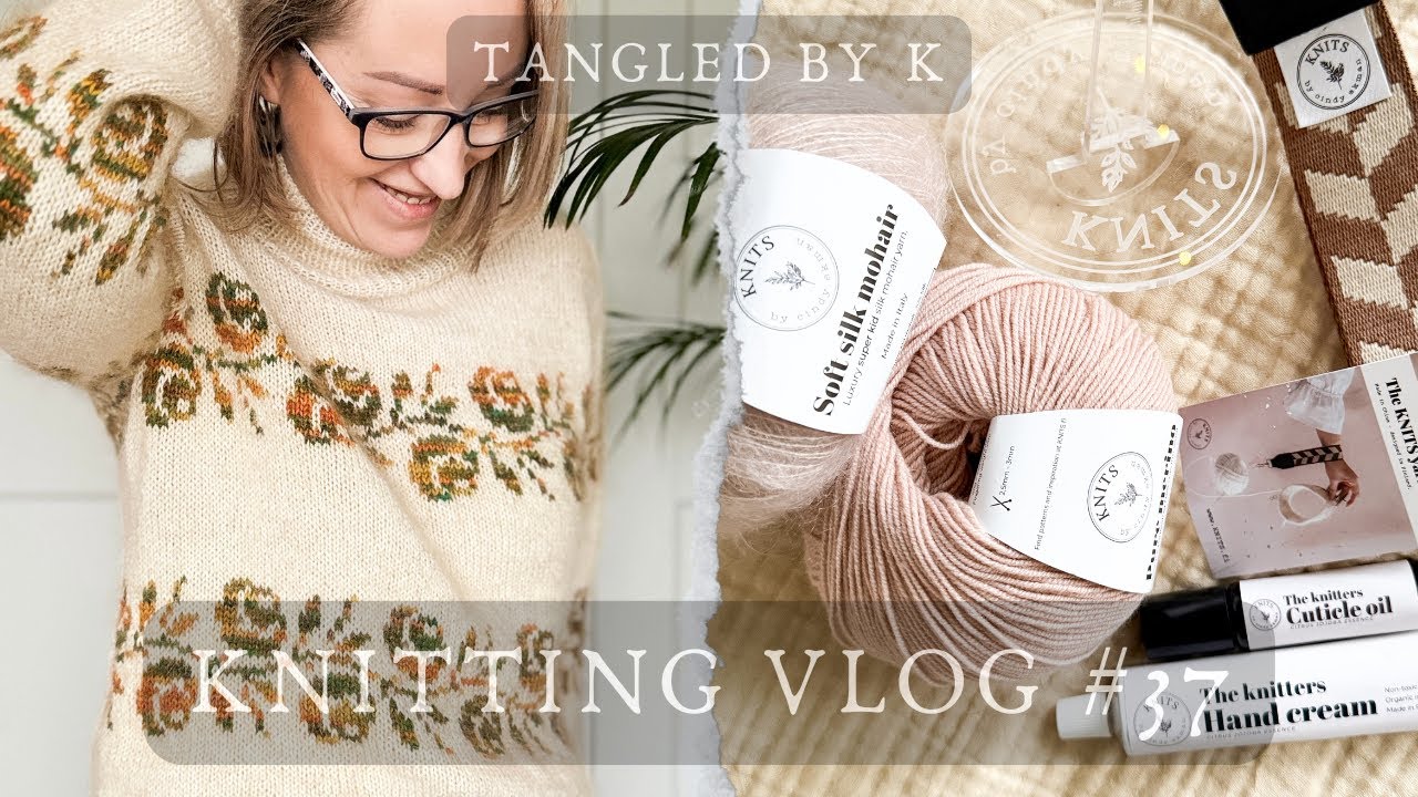 Moje urodziny 🎉 Prezent dla Was! Gotowy Rosie Sweater + (nie)tajemnicze testy | Vlog dziewiarski 🧶 