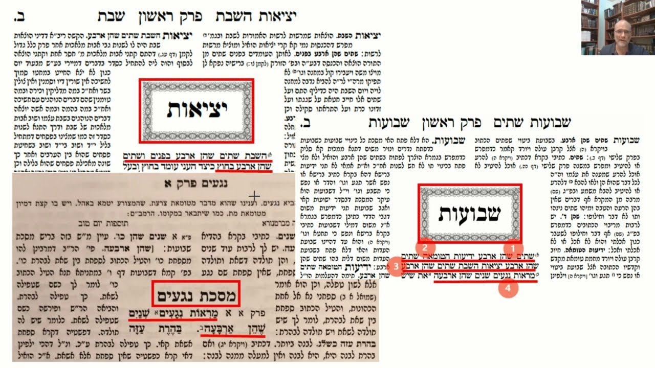 דף יומי מסכת שבועות דף ג Daf yomi Masechet Shevuot page 3  ע