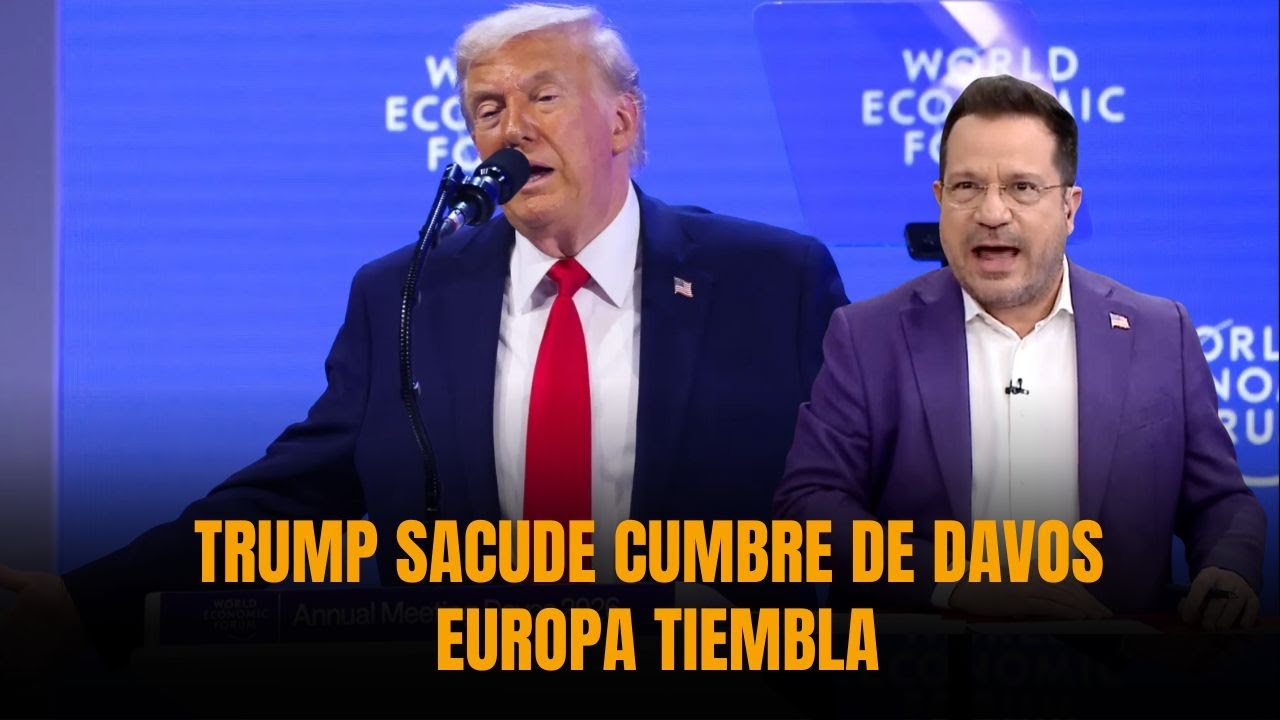 🚨ALARMA: TRUMP SACUDE CUMBRE DE DAVOS, EUROPA TIEMBLA | Sánchez Grass en América