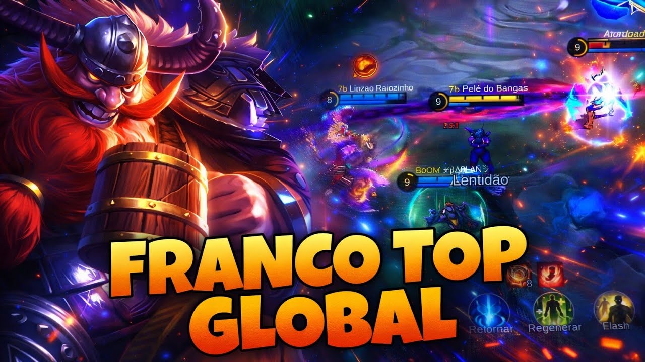 COMO JOGA UM FRANCO PROFISSIONAL??? Ele Calou a Minha Boca | Mobile Legends 