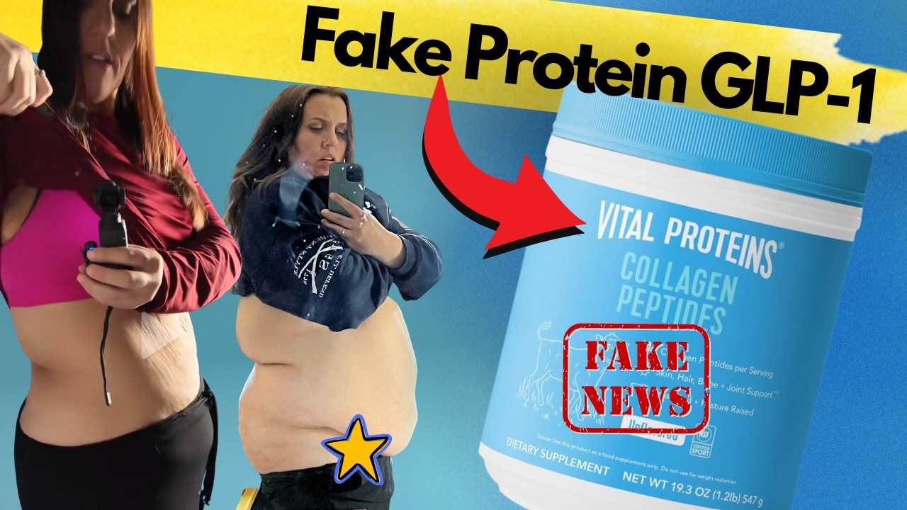 Collagen Sabotaged My Ozempic Weight Loss Journey  -  9 months 102 down