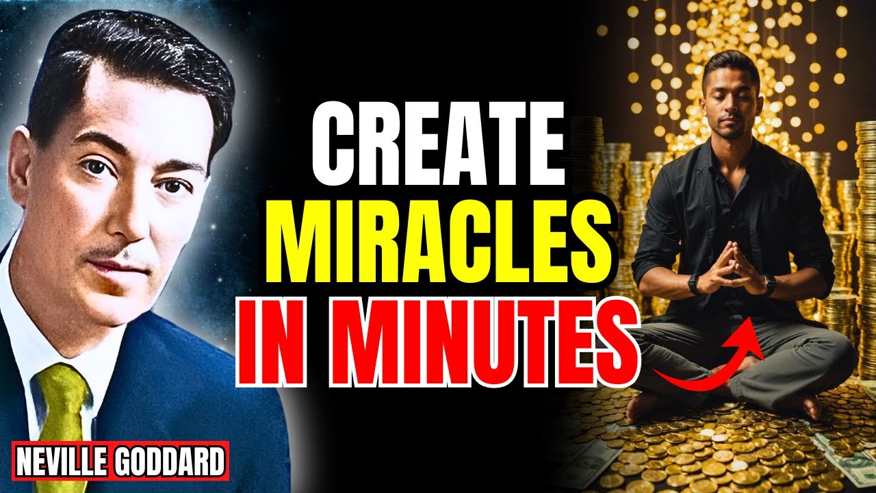 How to Create Miracles in Your Life Within Minutes | Neville Goddard