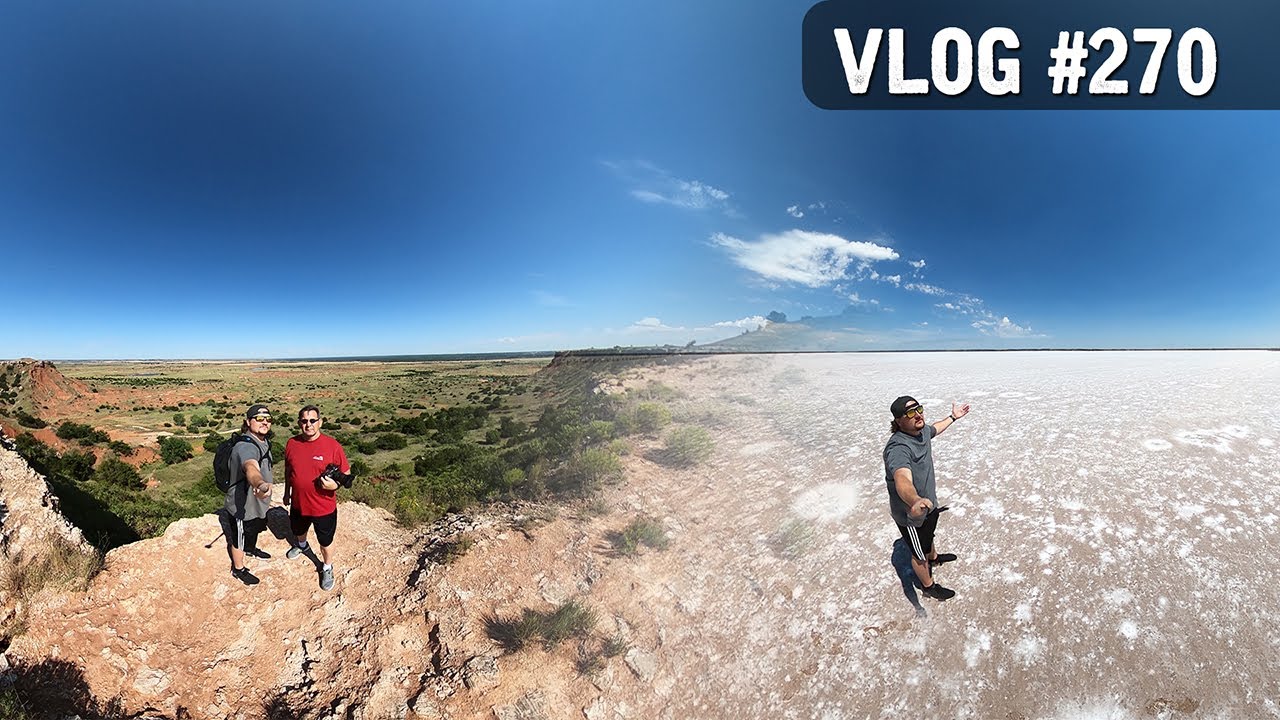 VLOG #270 / Gloss Mountain/Great Salt Plains (OKLAHOMA) / June 24, 2020