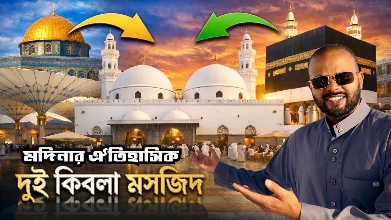 নামাজের মাঝেই কিবলা পরিবর্তনের ঐতিহাসিক ঘটনা! | Masjid al-Qiblatain Vlog ৷ দুই কিবলার মসজিদ,মদিনা🇸🇦