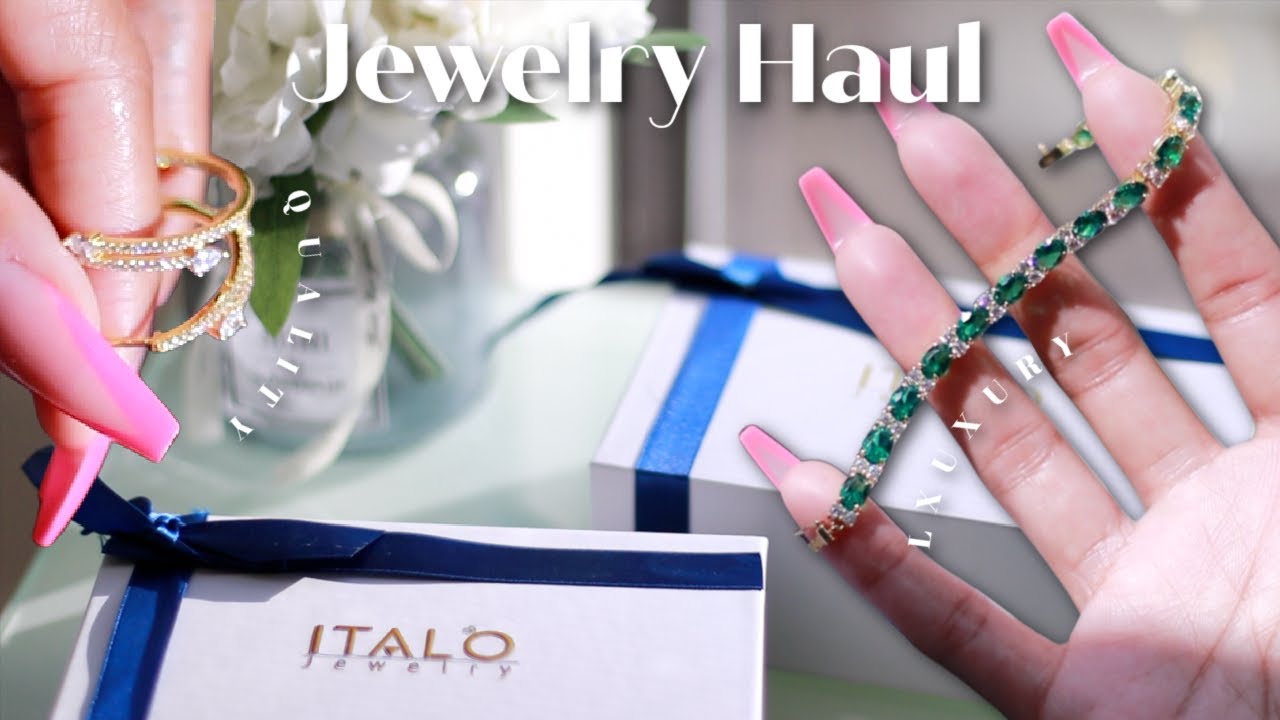 ITALO JEWELRY HAUL | AFFORDABLE LUXURY JEWELRY