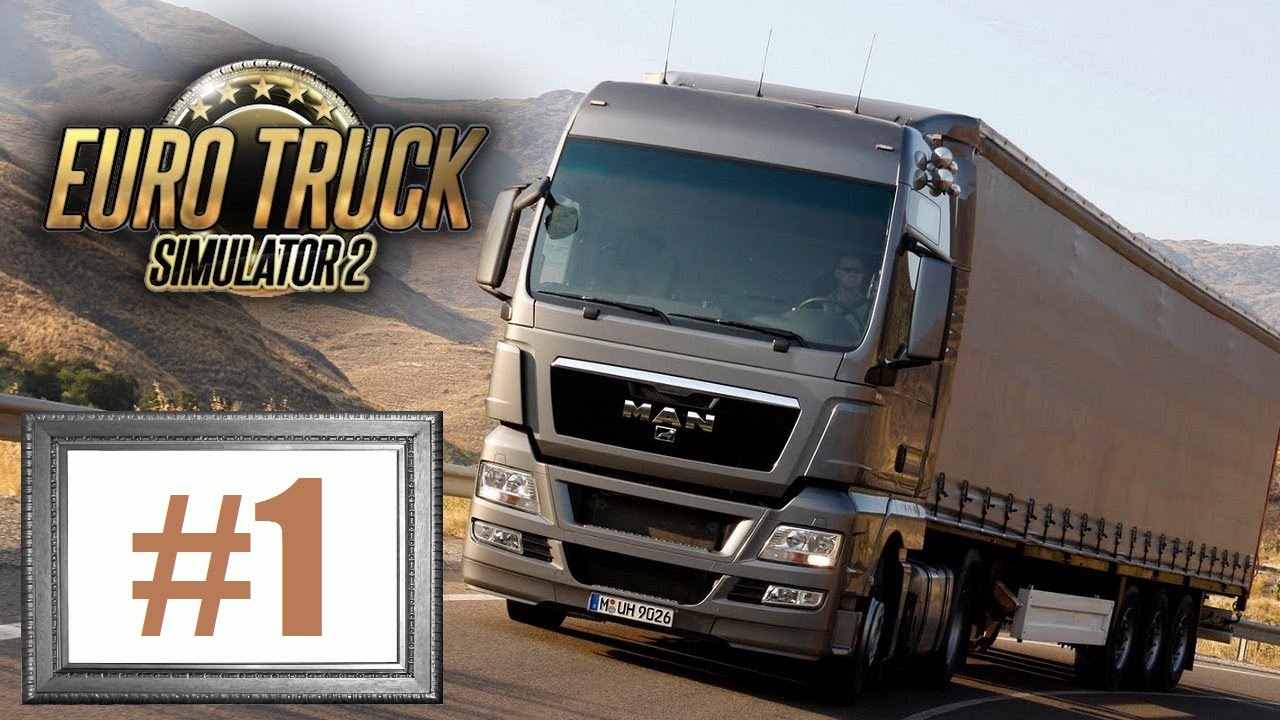 Pierwsza trasa - Euro Truck Simulator 2 #1, gameplay pl