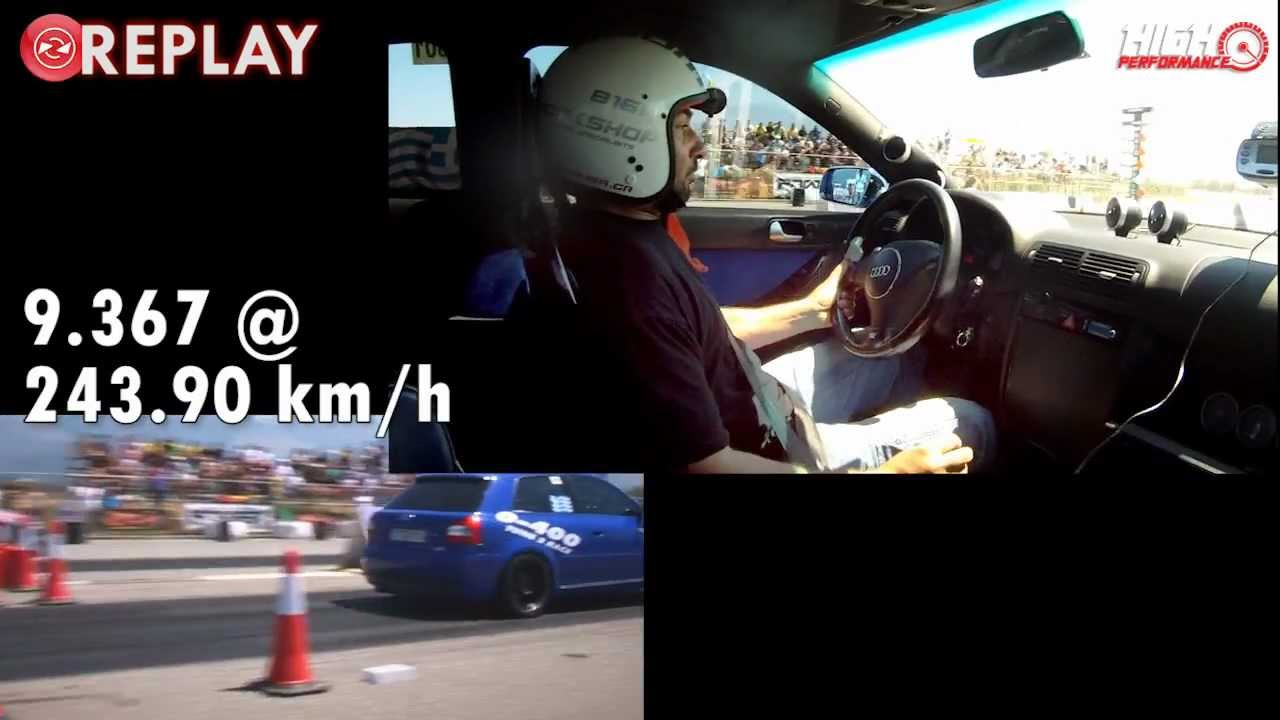 World's Fastest Road Legal Audi - Audi S3 0-400