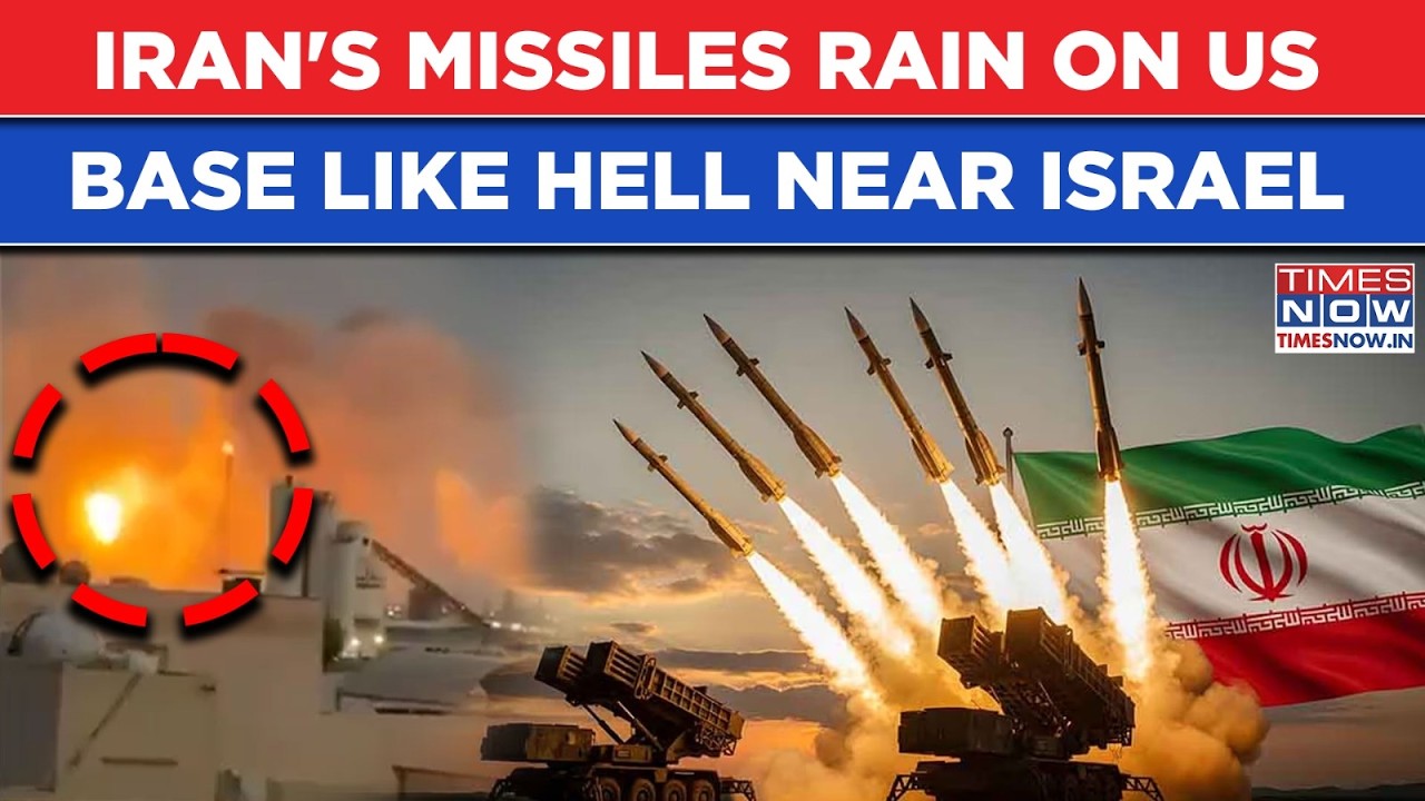 Iran's Missiles Rain On US Airbase Like Hell Near Israel, Flights 'Hang In Air' Amid Panic In Aqaba