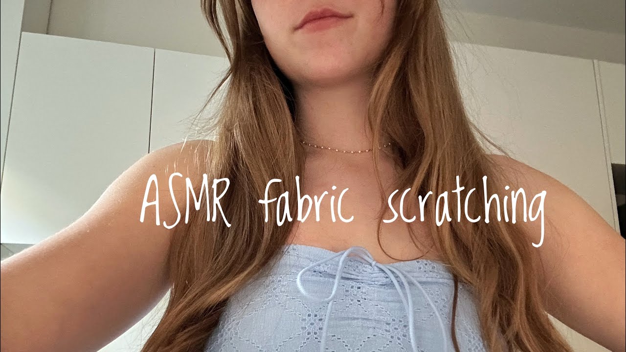lofi ASMR fabric scratching