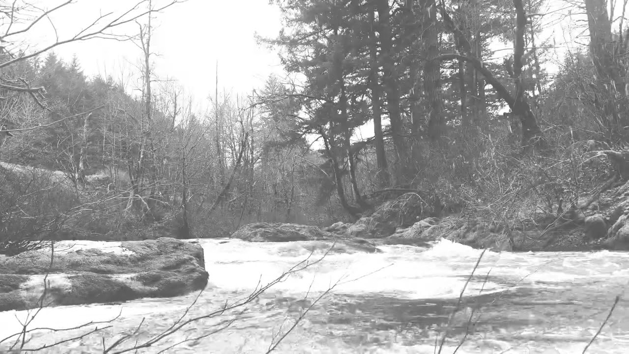 30 minutes of white noise rushing water sounds 