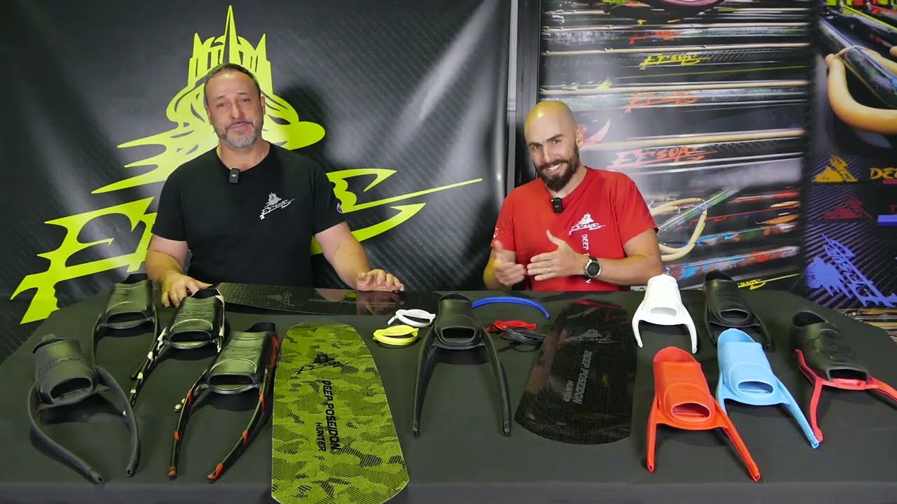 PRESENTACIÓN OFICIAL DE LAS NUEVAS PALAS FFSUB DEEP POSEIDÓN HUNTER CARBONO Y HUNTER CARBONO-KEVLAR