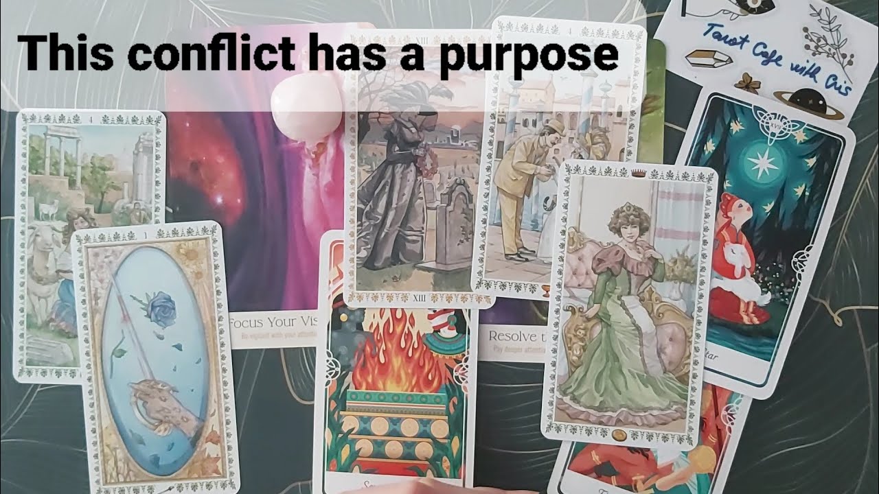This conflict has a purpose #tarot #oraclecards 