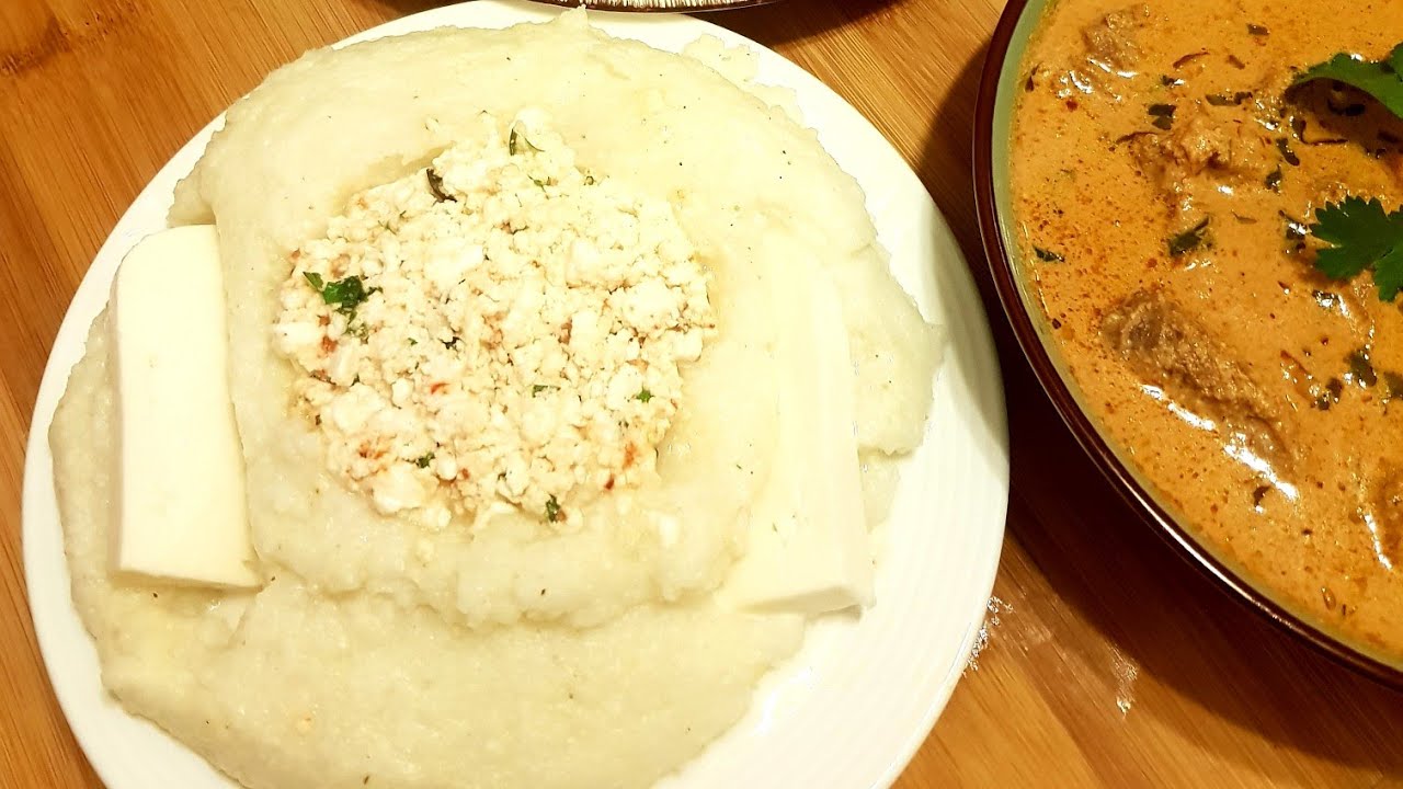 Гоми ( Грузинская мамалыга). Gomi. ღომი.