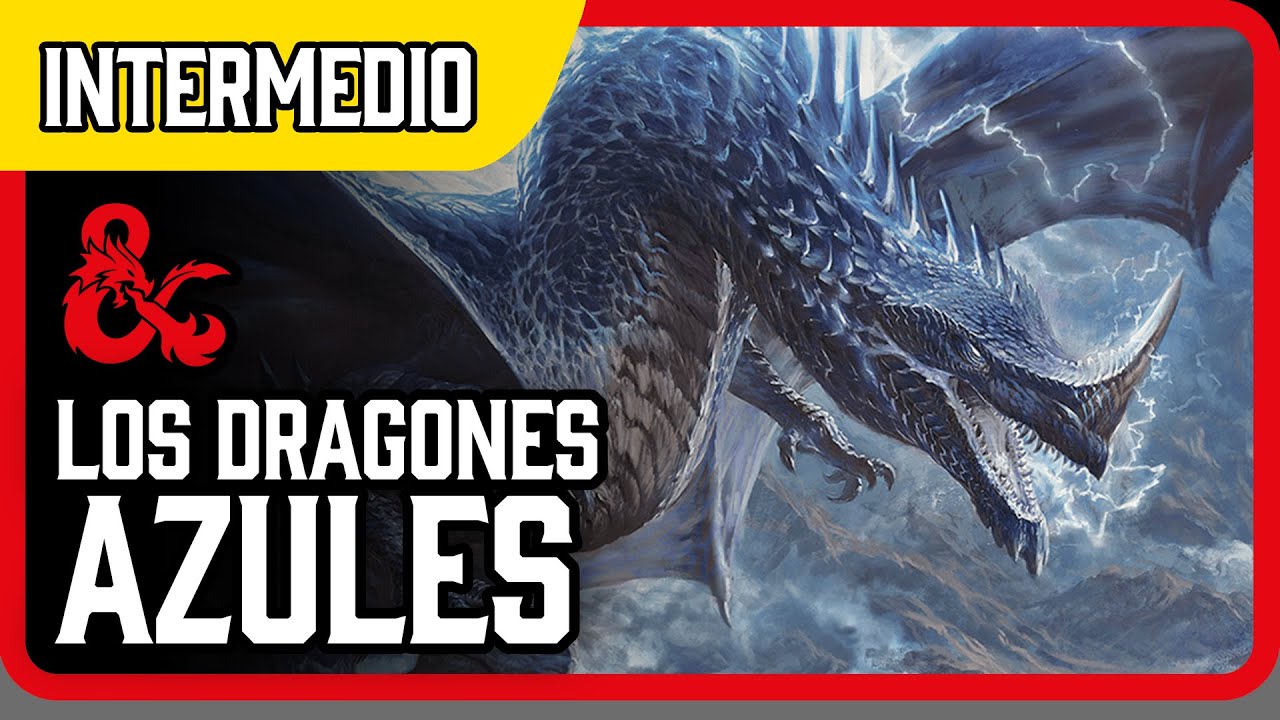 Dragones azules en D&D 2024: relámpagos, desiertos y ambición sin límites | #dungeonsanddragons