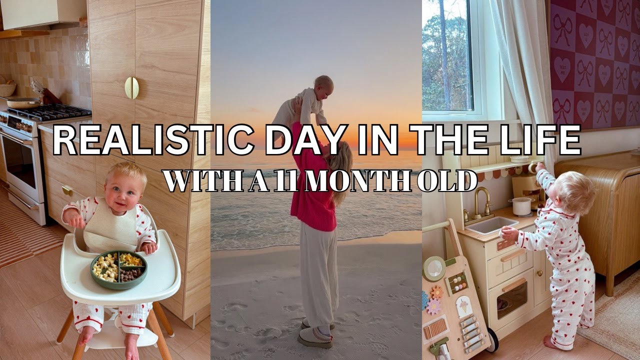 реалистичный день из жизни с 11-месячным ребенком