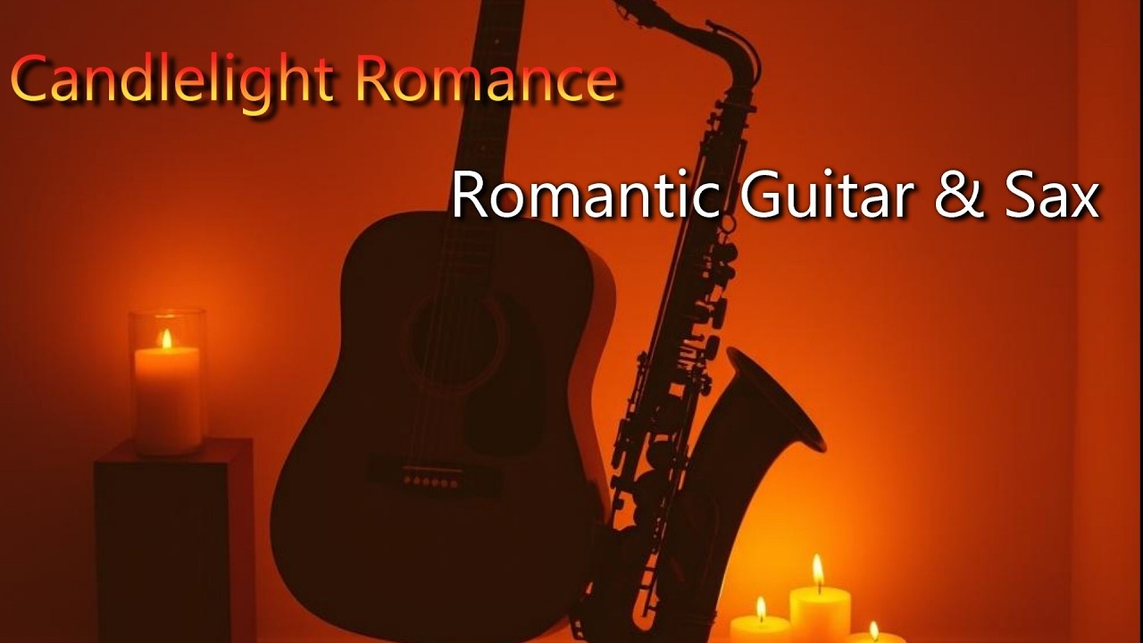 Романтическая музыка гитара и саксофон ❤️ Инструментал для ужина при свечах