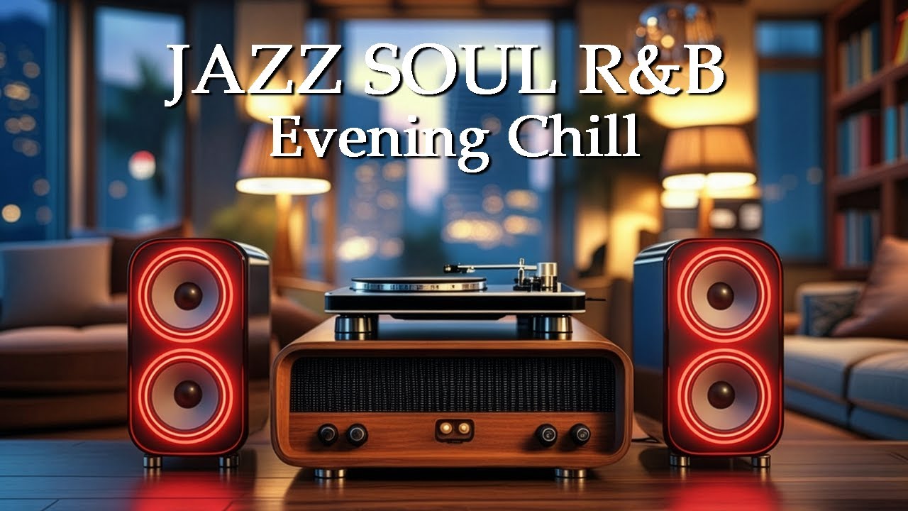 Smooth Jazz x Soul R&B ☕ Chill Cafe Ambience for Study, Work & Relax Nights