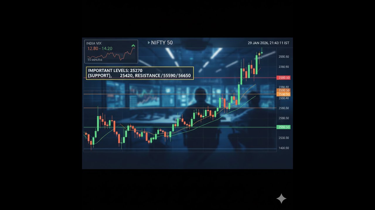Will India VIX Hit 23? Nifty Strategy for Tomorrow & Budget Session