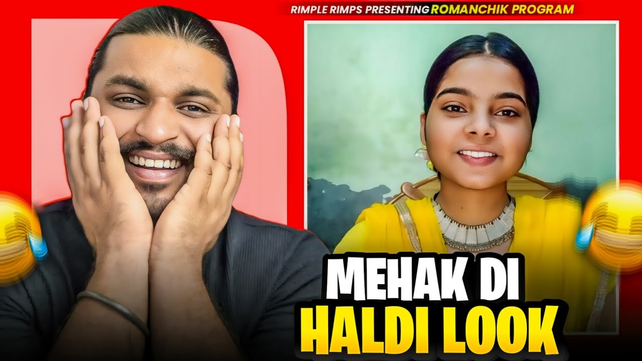 Mehak Di Haldi Look 😡