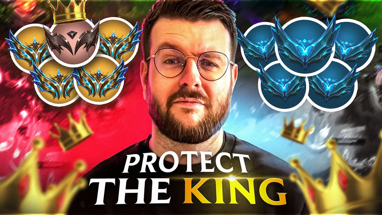 4 CHALLENGER + 1 IRON VS 5 PLATINES ! SI L'IRON MEURT LES CHALLENGERS ONT PERDU ! PROTECT THE KING !