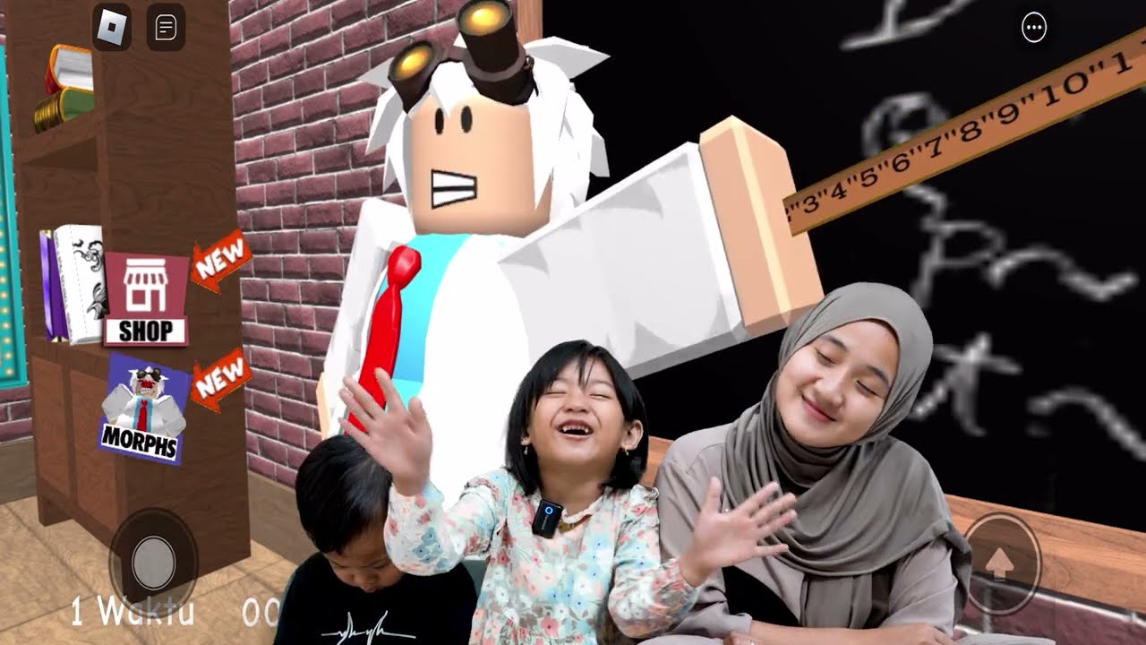 GURU DISEKOLAH GALAK ARSYLA MELARIKAN DIRI DARI SEKOLAH❗ROBLOX