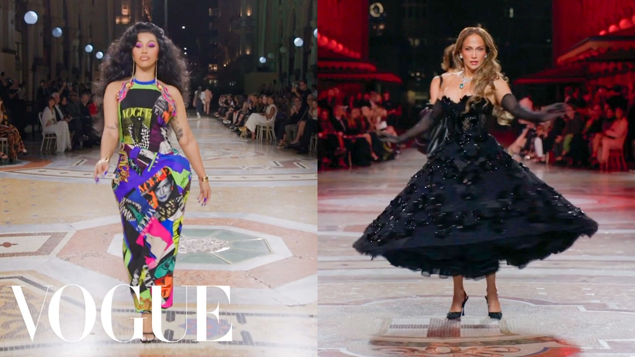 Cardi B and Jennifer Lopez Take Over Vogue World: Milano